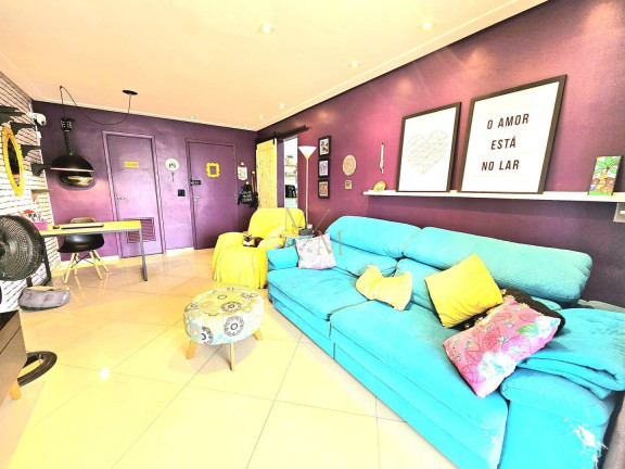 Imagem Apartamento com 3 Quartos à Venda, 111 m² em Encruzilhada - Santos Imagem Apartamento com 3 Quartos à Venda, 111 m² em Encruzilhada - Santos