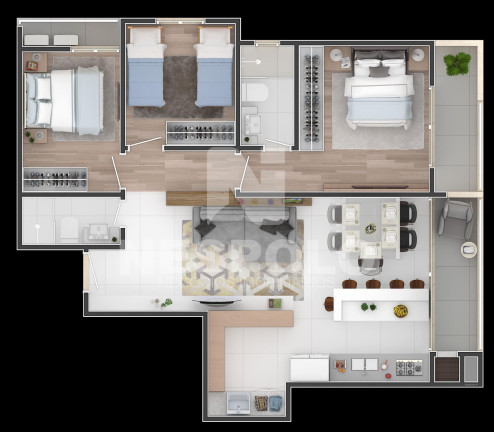 Imagem Apartamento à Venda, 342 m² em Fazenda - Itajai