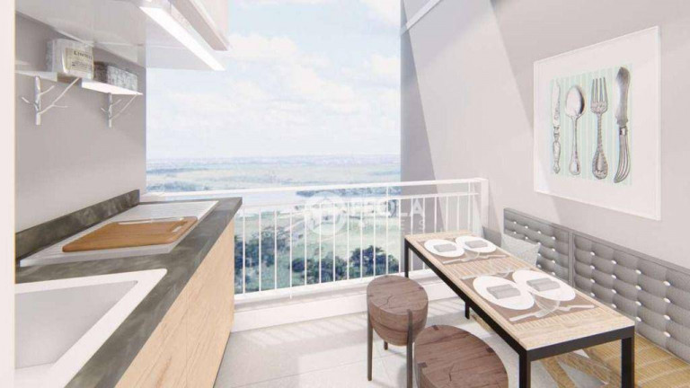 Imagem Apartamento com 2 Quartos à Venda, 59 m² em Jardim América Ii - Americana