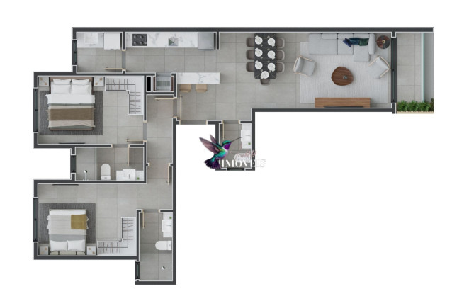 Imagem Apartamento com 2 Quartos à Venda, 89 m² em Centro - Torres Imagem Apartamento com 2 Quartos à Venda, 89 m² em Centro - Torres