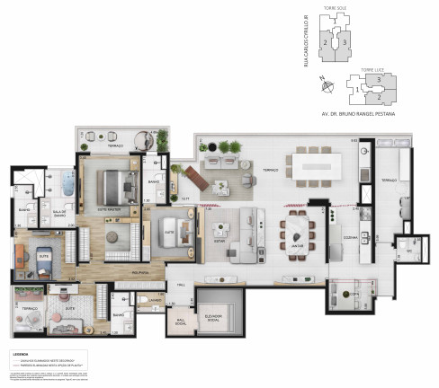 Imagem Apartamento com 4 Quartos à Venda, 230 m² em Jardim Guedala - São Paulo Imagem Apartamento com 4 Quartos à Venda, 230 m² em Jardim Guedala - São Paulo