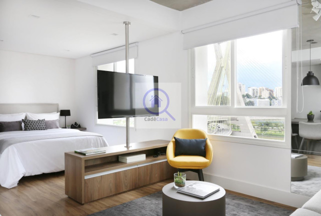 Imagem Apartamento com 1 Quarto para Alugar, 63 m² em Cidade Monções - São Paulo