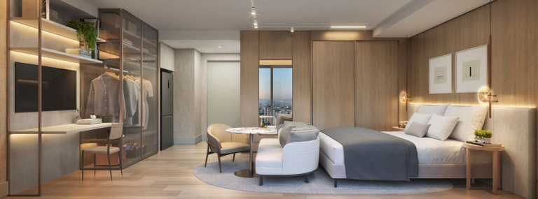 Imagem Studio com 1 Quarto à Venda, 36 m² em Higienópolis - São Paulo Imagem Studio com 1 Quarto à Venda, 36 m² em Higienópolis - São Paulo