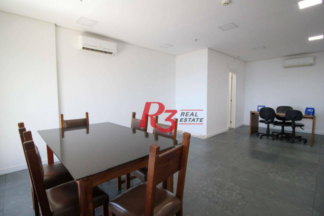 Imagem Sala Comercial à Venda ou Locação, 98 m² em Valongo - Santos Imagem Sala Comercial à Venda ou Locação, 98 m² em Valongo - Santos
