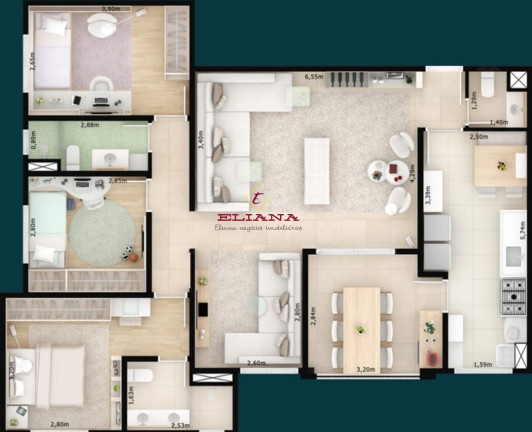 Imagem Apartamento com 3 Quartos à Venda, 109 m² em Jardim Ana Maria - Jundiaí Imagem Apartamento com 3 Quartos à Venda, 109 m² em Jardim Ana Maria - Jundiaí