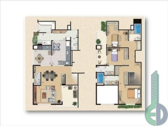 Imóvel com 3 Quartos à Venda, 161 m² em Santo Antônio - Sao Caetano Do Sul