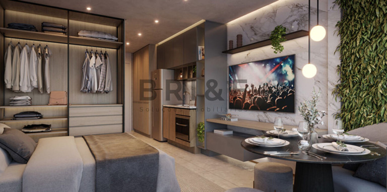 Imagem Apartamento com 1 Quarto à Venda, 25 m² em Brooklin - São Paulo Imagem Apartamento com 1 Quarto à Venda, 25 m² em Brooklin - São Paulo