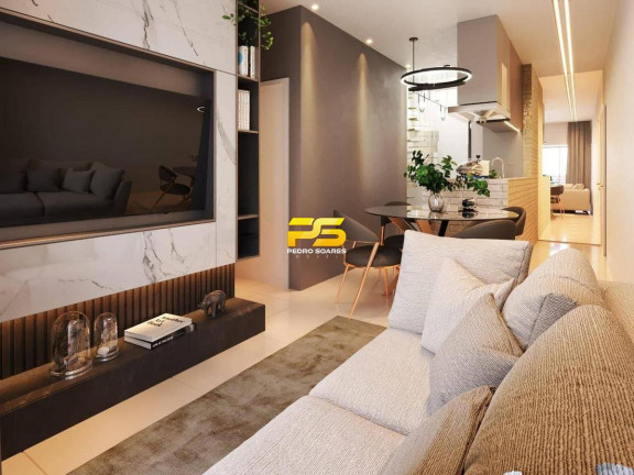 Foto do imóvel Cobertura com 2 Quartos à Venda, 92 m² em Bancários - João Pessoa