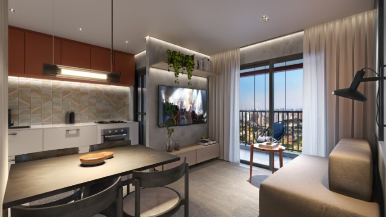 Imagem Apartamento com 2 Quartos à Venda, 46 m² em Pinheiros - São Paulo