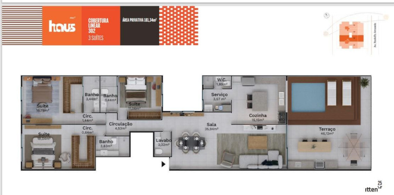 Imagem Apartamento com 3 Quartos à Venda, 181 m² em Barra Da Tijuca - Rio De Janeiro
