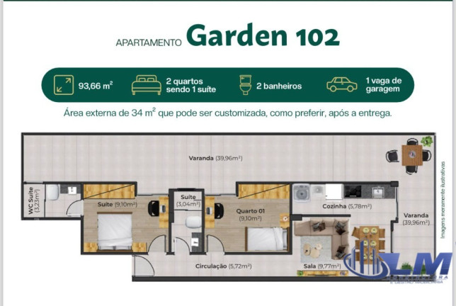Imagem Imóvel com 2 Quartos à Venda, 52 m² em Praia Do Morro - Guarapari