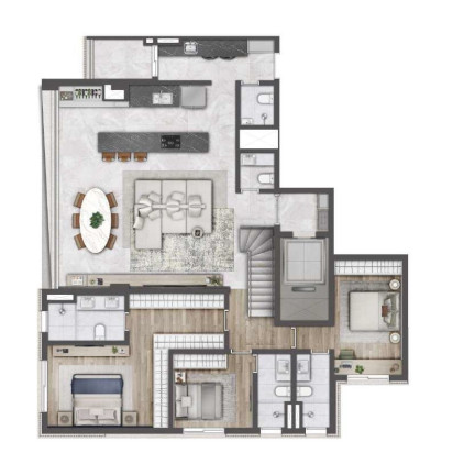 Imagem Cobertura com 4 Quartos à Venda, 345 m² em Moema - São Paulo Imagem Cobertura com 4 Quartos à Venda, 345 m² em Moema - São Paulo