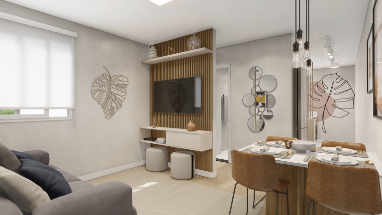 Imagem Apartamento com 2 Quartos à Venda,  em Residencial Cosmos - Campinas