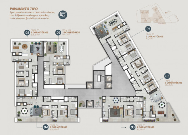 Imagem Apartamento com 4 Quartos à Venda, 130 m² em Predial - Torres Imagem Apartamento com 4 Quartos à Venda, 130 m² em Predial - Torres
