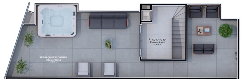 Imagem Apartamento com 2 Quartos à Venda, 60 m² em Hauer - Curitiba