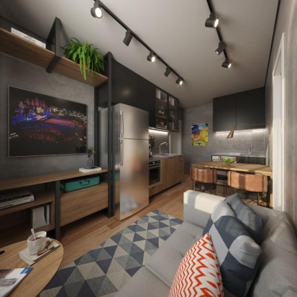 Imagem Imóvel com 1 Quarto à Venda, 19 m² em Centro - Curitiba Imagem Imóvel com 1 Quarto à Venda, 19 m² em Centro - Curitiba