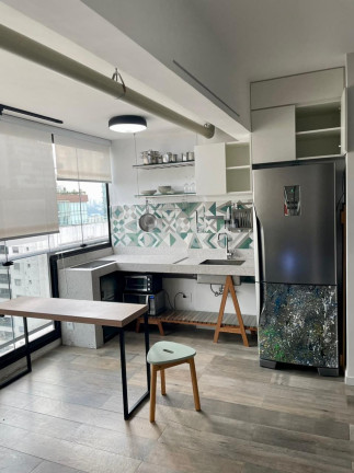 Imagem Apartamento com 1 Quarto para Alugar, 40 m² em Brooklin Paulista - São Paulo Imagem Apartamento com 1 Quarto para Alugar, 40 m² em Brooklin Paulista - São Paulo