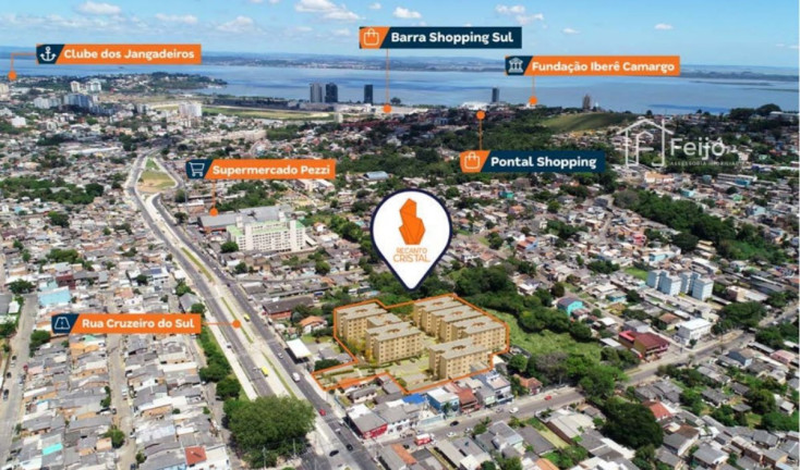 Imagem Apartamento com 2 Quartos à Venda, 41 m² em Santa Tereza - Porto Alegre