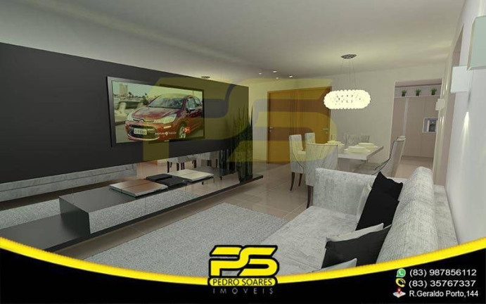 Imagem Apartamento com 2 Quartos à Venda, 76 m² em Cabo Branco - João Pessoa Imagem Apartamento com 2 Quartos à Venda, 76 m² em Cabo Branco - João Pessoa