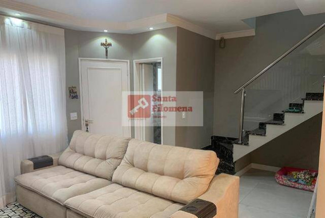 Imagem Casa de Condomínio com 3 Quartos à Venda, 120 m² em Vila Homero Thon - Santo André Imagem Casa de Condomínio com 3 Quartos à Venda, 120 m² em Vila Homero Thon - Santo André