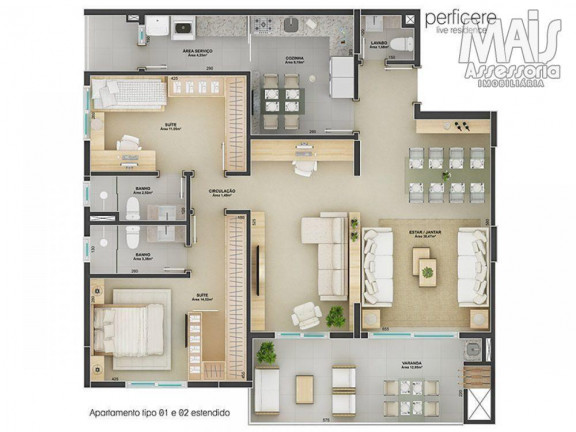Imagem Apartamento com 3 Quartos à Venda, 101 m² em Centro - São Leopoldo Imagem Apartamento com 3 Quartos à Venda, 101 m² em Centro - São Leopoldo