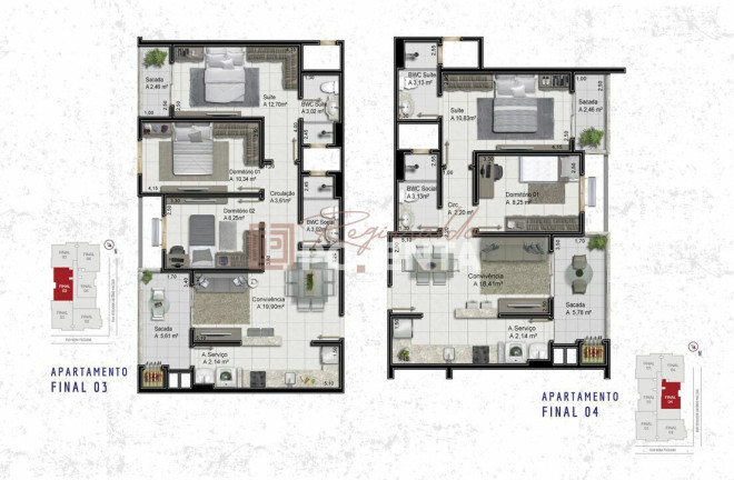 Imagem Apartamento com 2 Quartos à Venda, 68 m² em Centro - Morro Da Fumaça