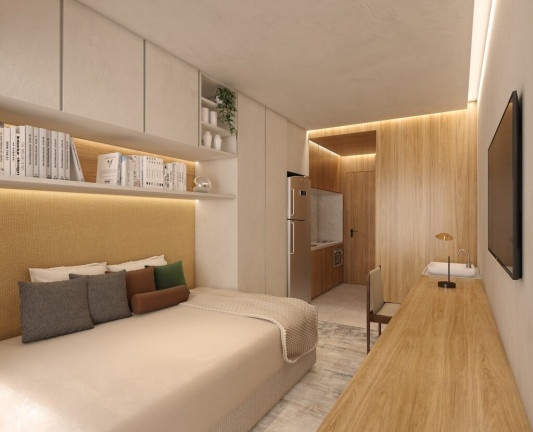Imagem Imóvel com 1 Quarto à Venda, 19 m² em Moema - São Paulo