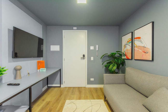Imagem Apartamento com 1 Quarto para Alugar, 17 m² em Prado Velho - Curitiba