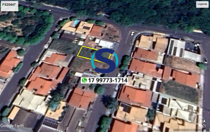 Imagem Terreno à Venda, 175 m² em Residencial Santa Filomena - Fernandópolis Imagem Terreno à Venda, 175 m² em Residencial Santa Filomena - Fernandópolis