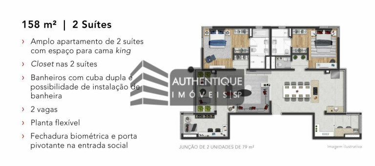 Imagem Apartamento com 1 Quarto à Venda, 79 m² em Moema - São Paulo Imagem Apartamento com 1 Quarto à Venda, 79 m² em Moema - São Paulo