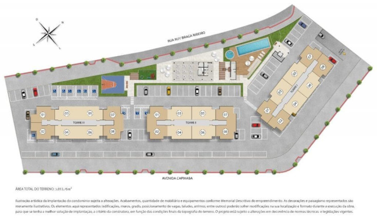 Imagem Apartamento com 2 Quartos à Venda, 50 m² em Santa Inês - Vila Velha