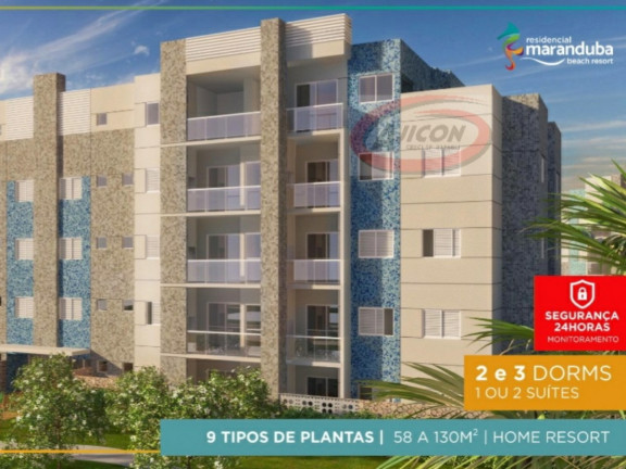 Imagem Apartamento com 2 Quartos à Venda, 58 m² em Maranduba - Ubatuba Imagem Apartamento com 2 Quartos à Venda, 58 m² em Maranduba - Ubatuba