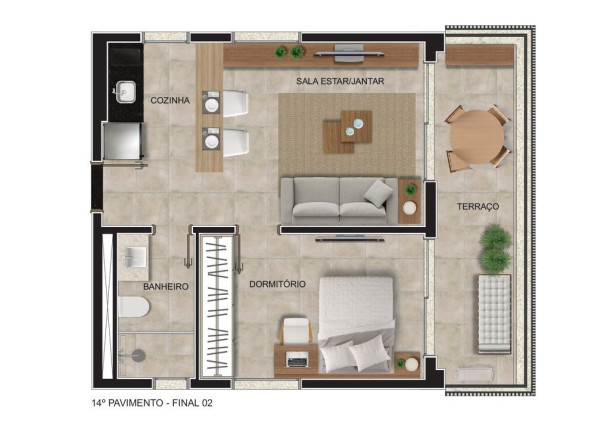 Imagem Studio com 1 Quarto à Venda, 44 m² em Vila Nova Conceição - São Paulo Imagem Studio com 1 Quarto à Venda, 44 m² em Vila Nova Conceição - São Paulo