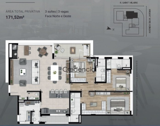 Imagem Apartamento com 3 Quartos à Venda, 150 m² em Seminário - Curitiba