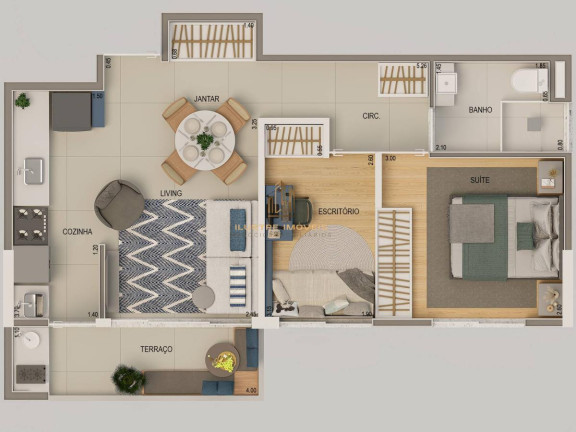 Imagem Apartamento com 2 Quartos à Venda, 119 m² em Bethaville I - Barueri Imagem Apartamento com 2 Quartos à Venda, 119 m² em Bethaville I - Barueri