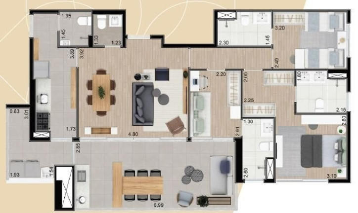 Imagem Imóvel com 4 Quartos à Venda, 146 m² em Chácara Klabin - São Paulo Imagem Imóvel com 4 Quartos à Venda, 146 m² em Chácara Klabin - São Paulo