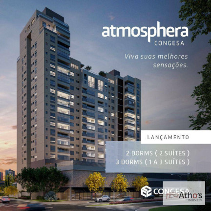 Imagem Apartamento com 2 Quartos à Venda, 68 m² em Atmosphera Congesa - Indaiatuba