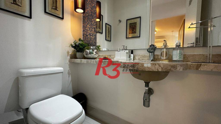 Imagem Apartamento com 3 Quartos para Alugar, 181 m² em Gonzaga - Santos Imagem Apartamento com 3 Quartos para Alugar, 181 m² em Gonzaga - Santos