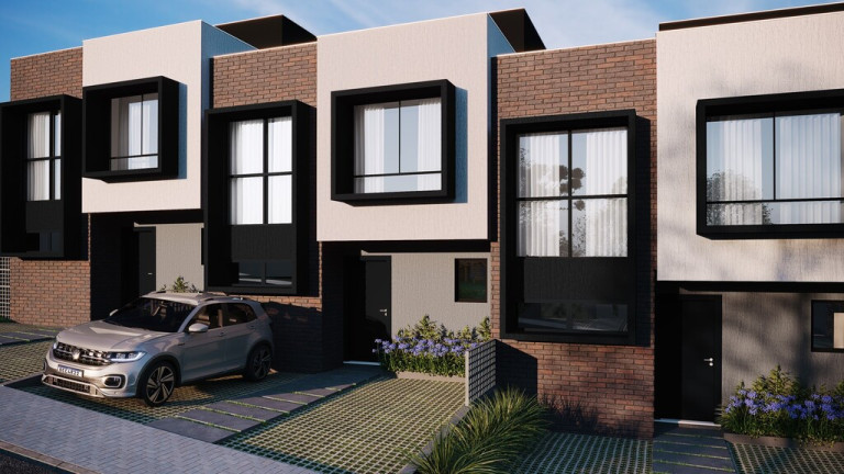 Imagem Casa com 3 Quartos à Venda, 103 m² em Santa Felicidade - Curitiba Imagem Casa com 3 Quartos à Venda, 103 m² em Santa Felicidade - Curitiba