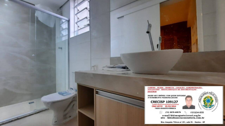 Imagem Apartamento com 3 Quartos à Venda, 134 m² em José Menino - Santos Imagem Apartamento com 3 Quartos à Venda, 134 m² em José Menino - Santos