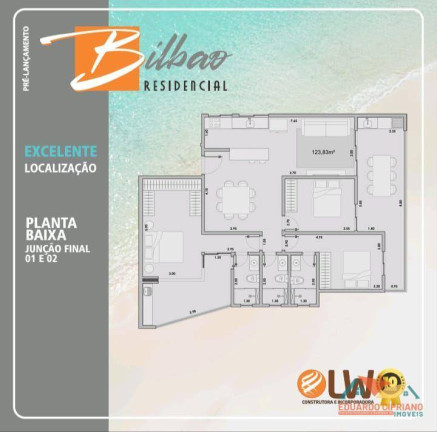 Imagem Apartamento com 1 Quarto à Venda, 44 m² em Praia Das Palmeiras - Caraguatatuba