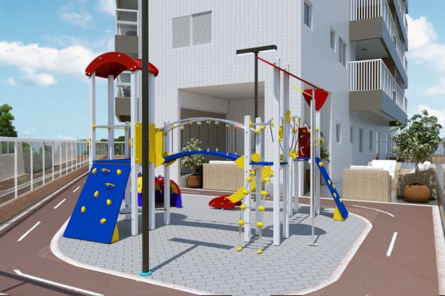 Imagem Apartamento com 2 Quartos à Venda, 74 m² em Guilhermina - Praia Grande