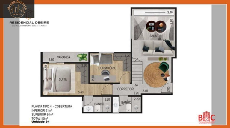 Imagem Apartamento com 2 Quartos à Venda, 59 m² em Centro - São Bernardo Do Campo Imagem Apartamento com 2 Quartos à Venda, 59 m² em Centro - São Bernardo Do Campo