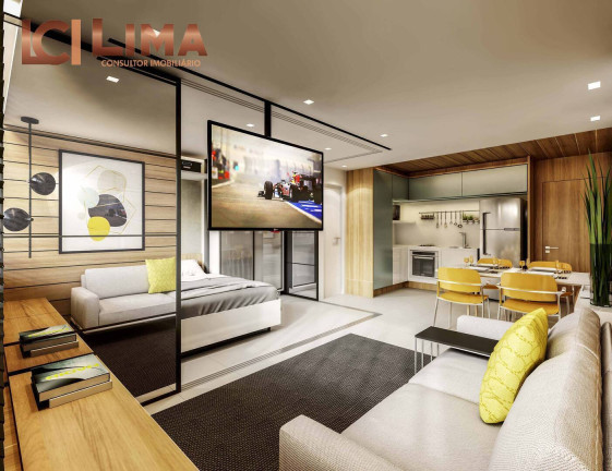Imagem Apartamento com 1 Quarto à Venda, 37 m² em Aldeota - Fortaleza