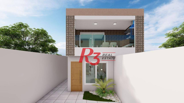 Imagem Casa com 3 Quartos à Venda, 220 m² em Embaré - Santos Imagem Casa com 3 Quartos à Venda, 220 m² em Embaré - Santos