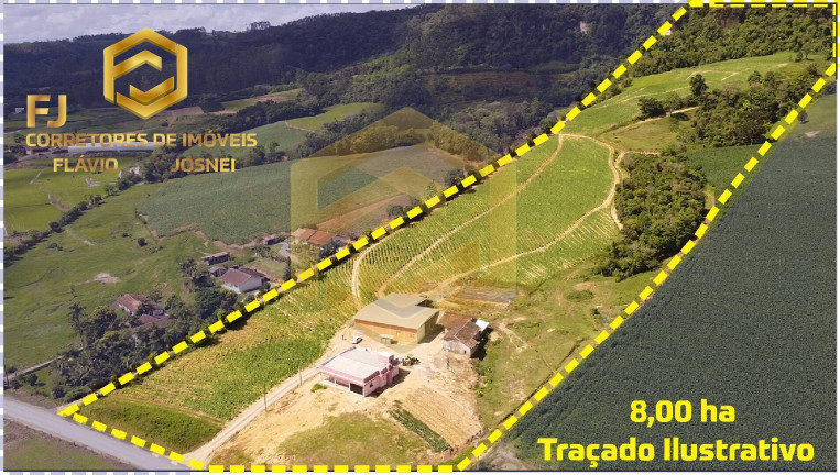 Chácara com 4 Quartos à Venda, 8 m² em Rio Do Oeste