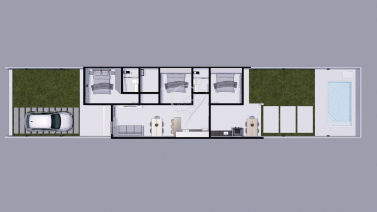 Imagem Casa com 3 Quartos à Venda, 75 m² em Costa Azul - Matinhos