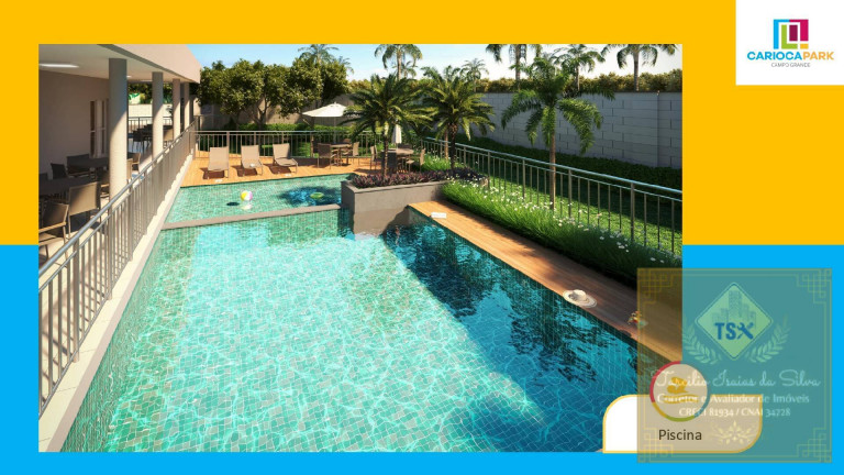 Imagem Apartamento com 2 Quartos à Venda, 45 m² em Campo Grande - Rio De Janeiro