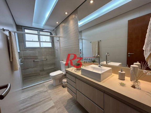 Imagem Apartamento com 3 Quartos à Venda, 130 m² em Gonzaga - Santos Imagem Apartamento com 3 Quartos à Venda, 130 m² em Gonzaga - Santos