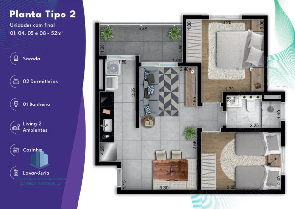 Imagem Apartamento com 2 Quartos à Venda, em Vila Espírito Santo - Sorocaba Imagem Apartamento com 2 Quartos à Venda, em Vila Espírito Santo - Sorocaba